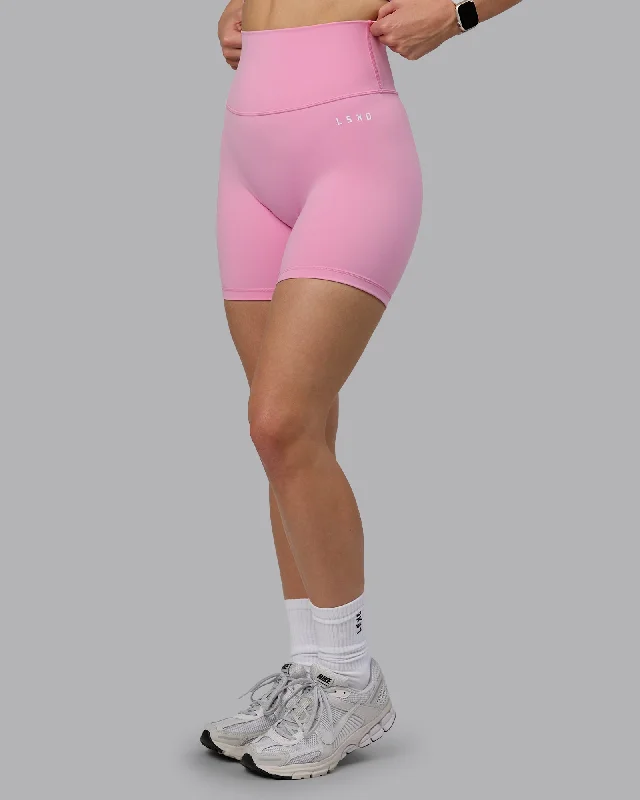 Women's Festive Attire Base 2.0 Mid Shorts - Bubblegum