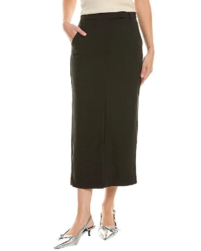 Women's Clothes for All-Day Comfort and Style T Tahari Editor High-Waist Maxi Skirt