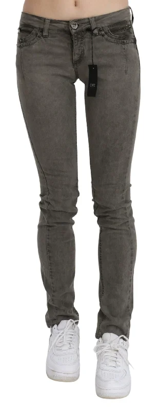 Women's Seasonal Fashion Trends Costume National Low Waist Skinny blue Cotton Women's Jeans Women's Seasonal Fashion Trends Costume National Low Waist Skinny blue Cotton Women's Jeans