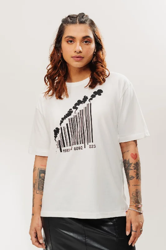 Clothing For Women White Blow Off Tees