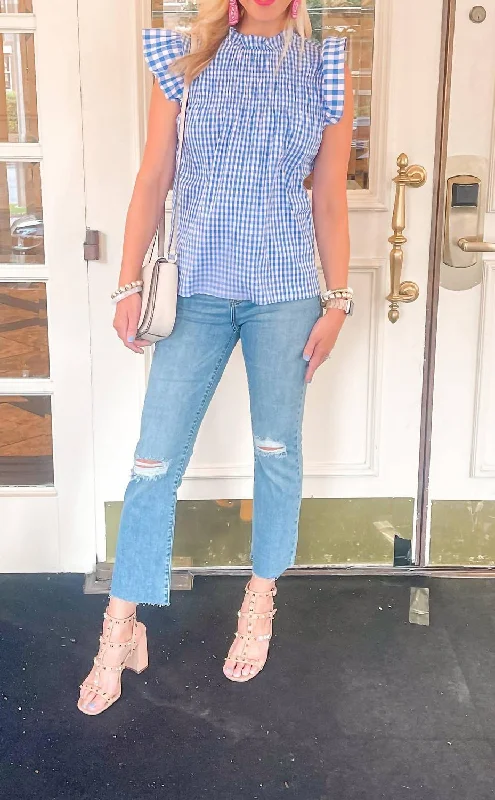 Trendy Women's Outfits for Casual Wear Happi High Rise Cropped Flare Jean In Medium Wash Trendy Women's Outfits for Casual Wear Happi High Rise Cropped Flare Jean In Medium Wash