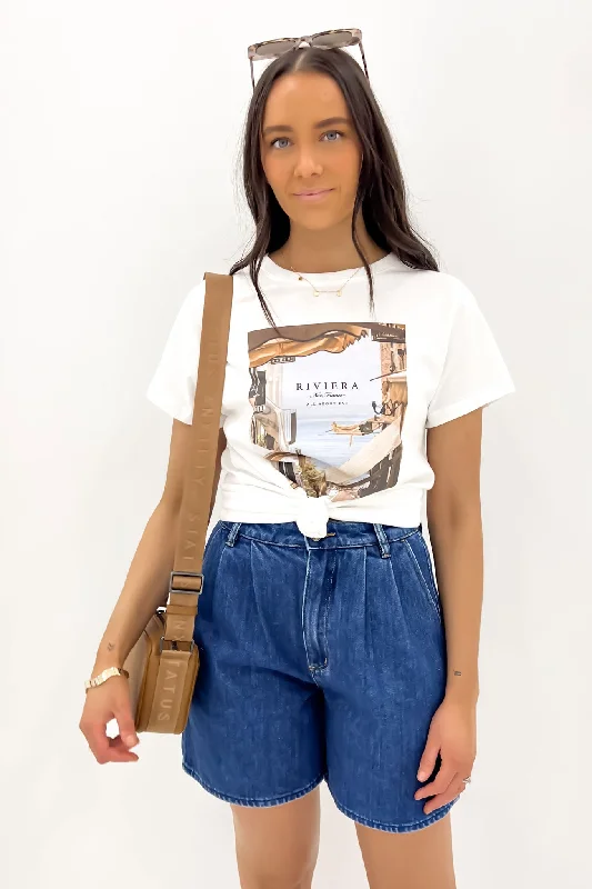 Women's Transitional Garments Tia Tee Vintage White