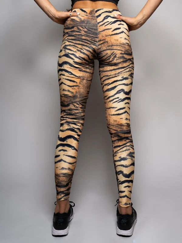 Women's Outerwear for All Weather Conditions Women's Velvet Leggings | Tiger