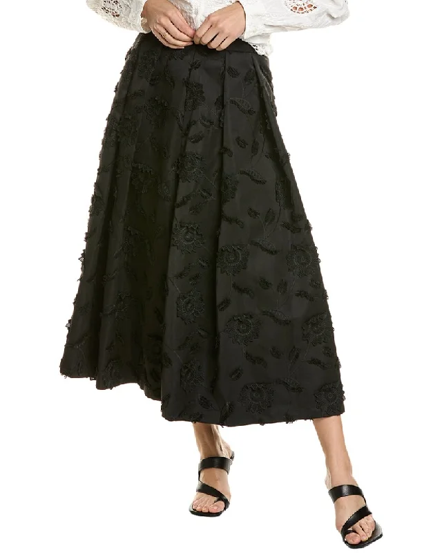 Women's Plus-Size Attire Beulah A-Line Skirt