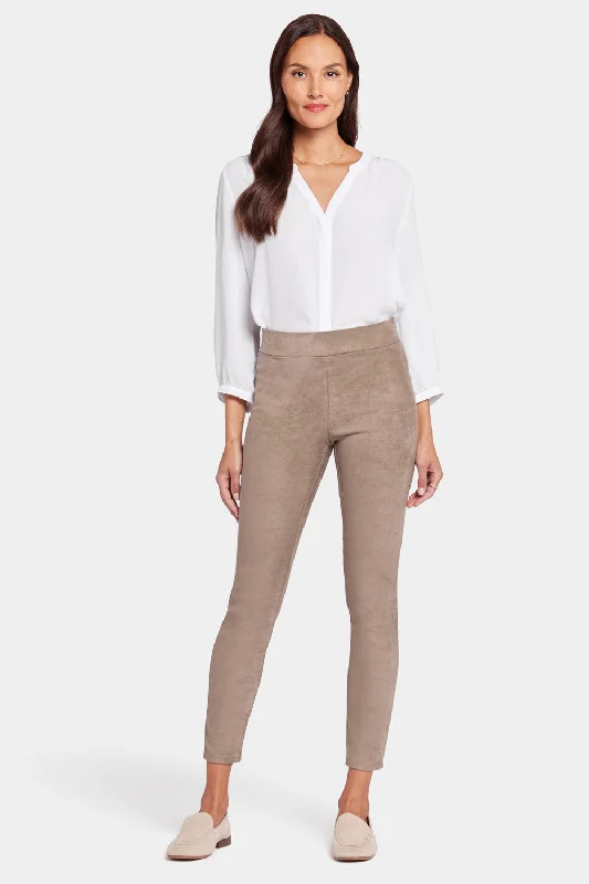 Women Clothing Basic Legging Pants - Saddlewood