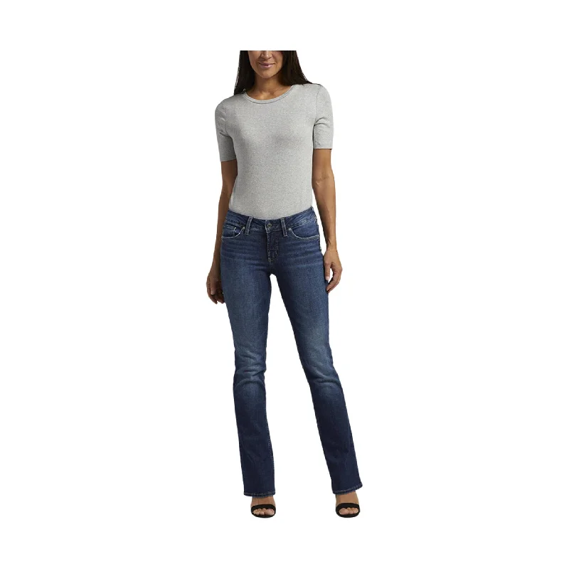 Tailored Clothing For Women Silver Jeans Women's Suki Mid Rise Slim Bootcut Jeans - Indigo - ONLINE STORE CREDIT/EXCHANGE ONLY Tailored Clothing For Women Silver Jeans Women's Suki Mid Rise Slim Bootcut Jeans - Indigo - ONLINE STORE CREDIT/EXCHANGE ONLY