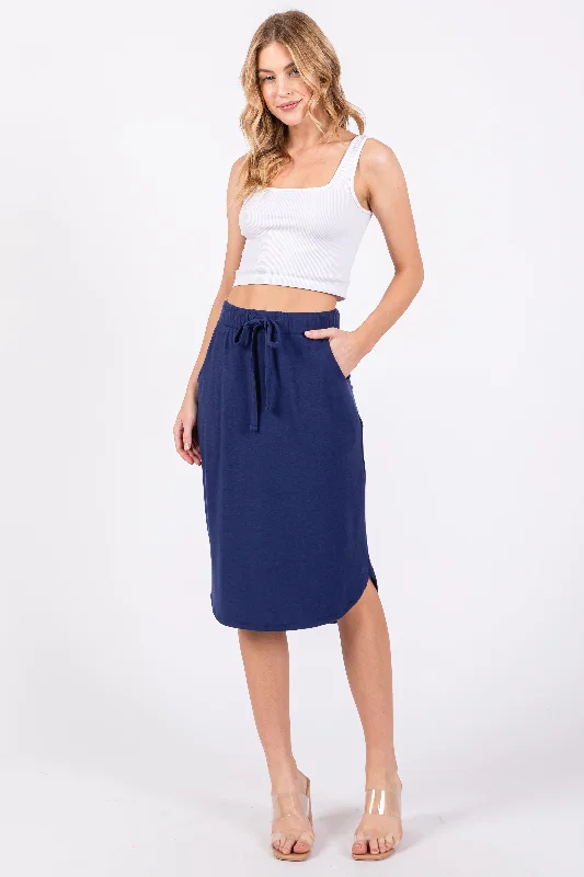 Sales For Clothes Light Navy Blue Skirt