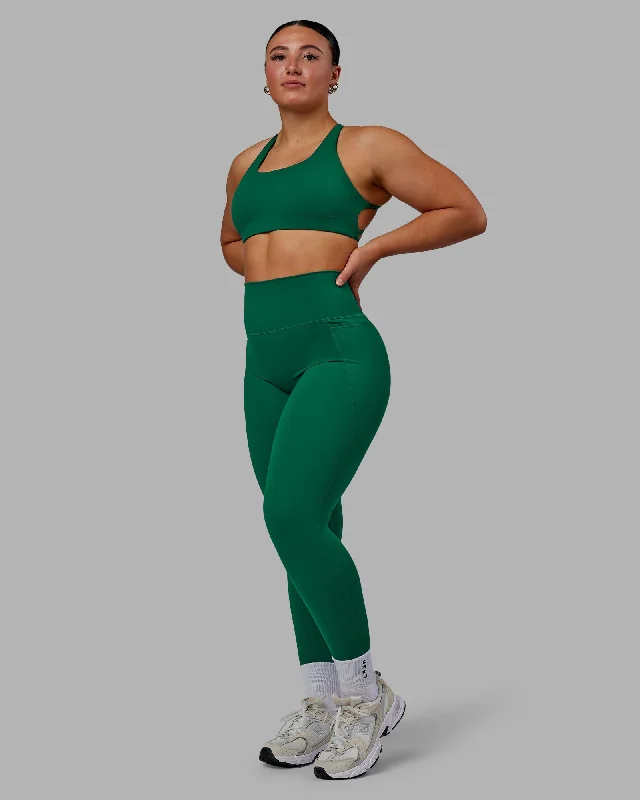 Women's Charming Outfit For Events Elixir Full Length Leggings With Pockets - Malachite