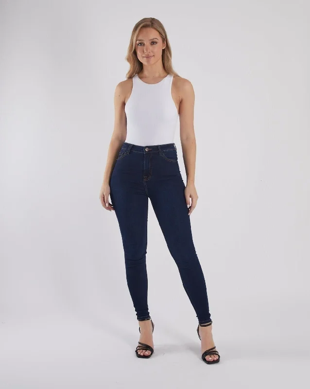 Summer Sale Jessica HR Skinny Denim Blue