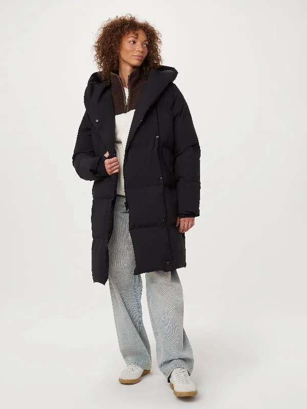 Elegant Women's Clothing Online The Hygge Puffer Coat in Black