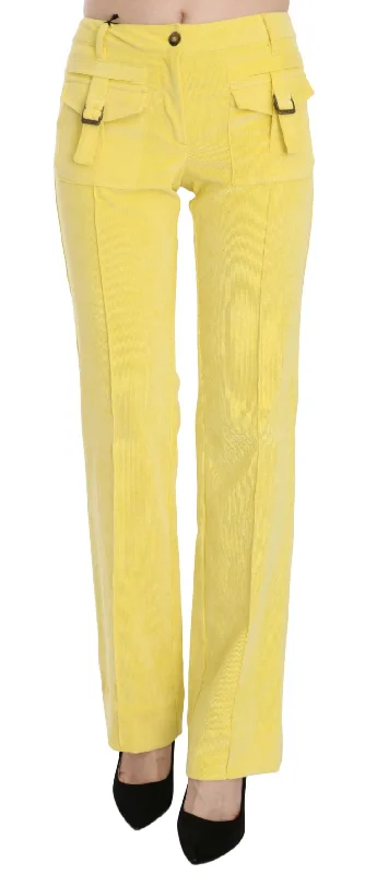 Affordable Women's Fashion Just Cavalli Corduroy Mid Waist Straight Trousers Women's Pants Affordable Women's Fashion Just Cavalli Corduroy Mid Waist Straight Trousers Women's Pants
