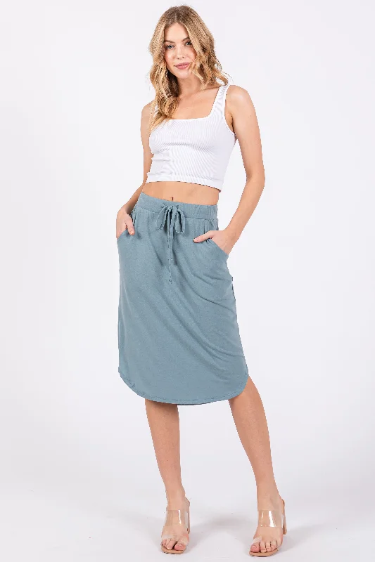 Clothes Sales Aqua Skirt