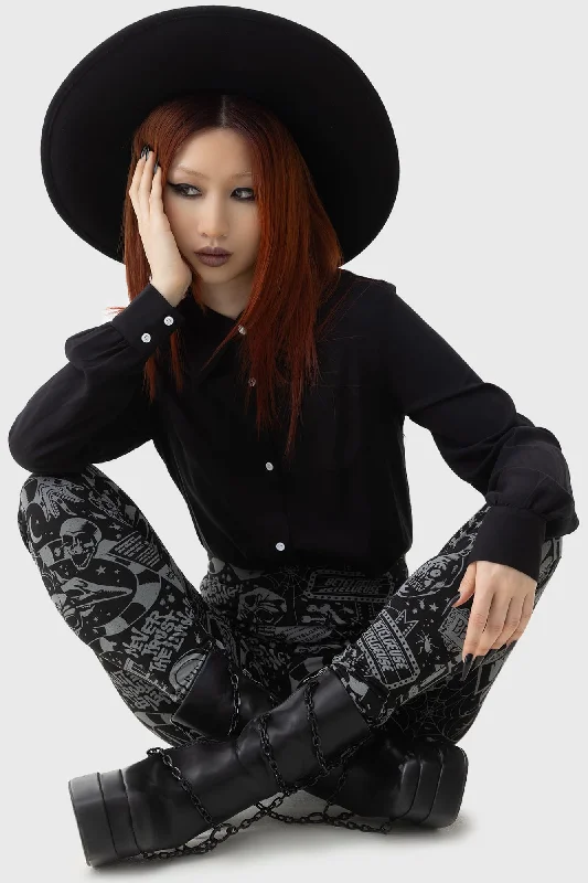 Women's Occasion Wear Clothes Never Trust The Living Leggings