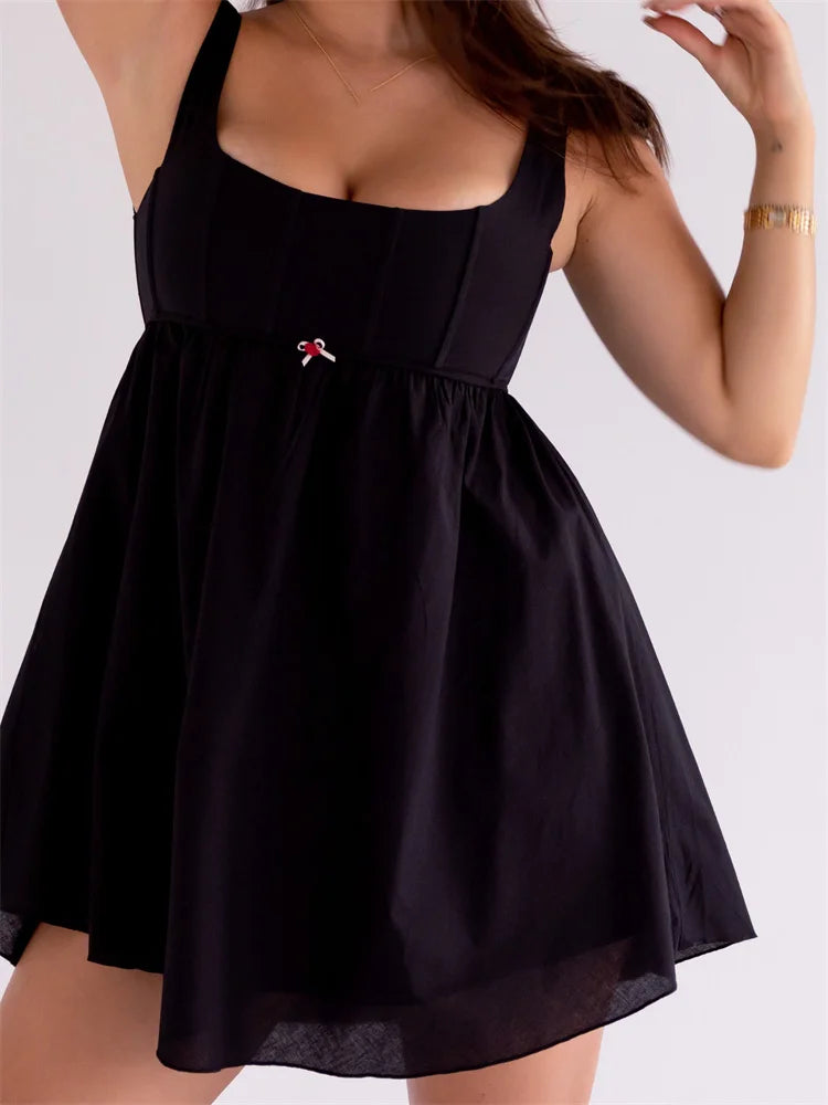 Women's Clothing For Special Occasions Chic Vintage Fairy Square Neck Aesthetic Mini Dresses Women's Clothing For Special Occasions Chic Vintage Fairy Square Neck Aesthetic Mini Dresses