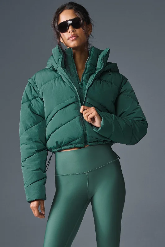 Women's Elegant Apparel Glacier Puffer - Winter Ivy