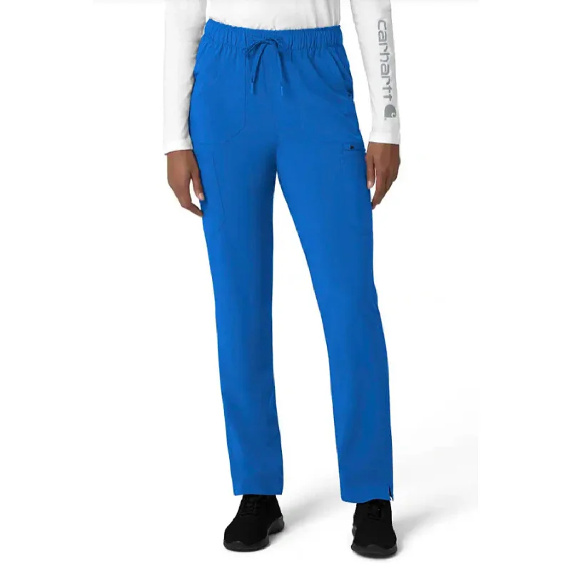 Women's Holiday Clothing Carhartt Women's Force Cross Flex 7-Poket Cargo Scrub Pant_Royal Women's Holiday Clothing Carhartt Women's Force Cross Flex 7-Poket Cargo Scrub Pant_Royal