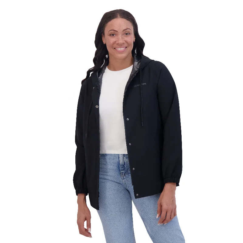 Weekend Sale Rain Protection Light Jacket Women's - Black