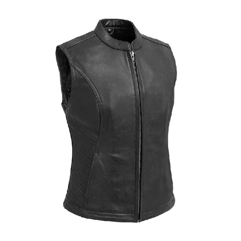 Clothing Sale Nina Women's Motorcycle Leather Vest