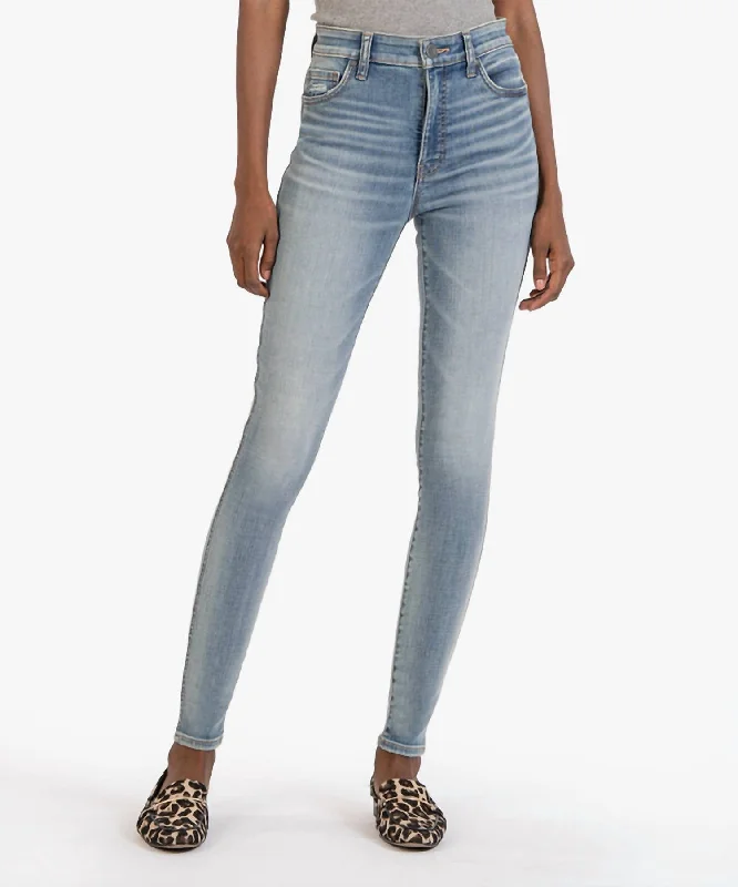 Stylish Women's Clothes for Work and Play Mia High Rise Fab Ab Slim Fit Jean In Attributes Wash Stylish Women's Clothes for Work and Play Mia High Rise Fab Ab Slim Fit Jean In Attributes Wash